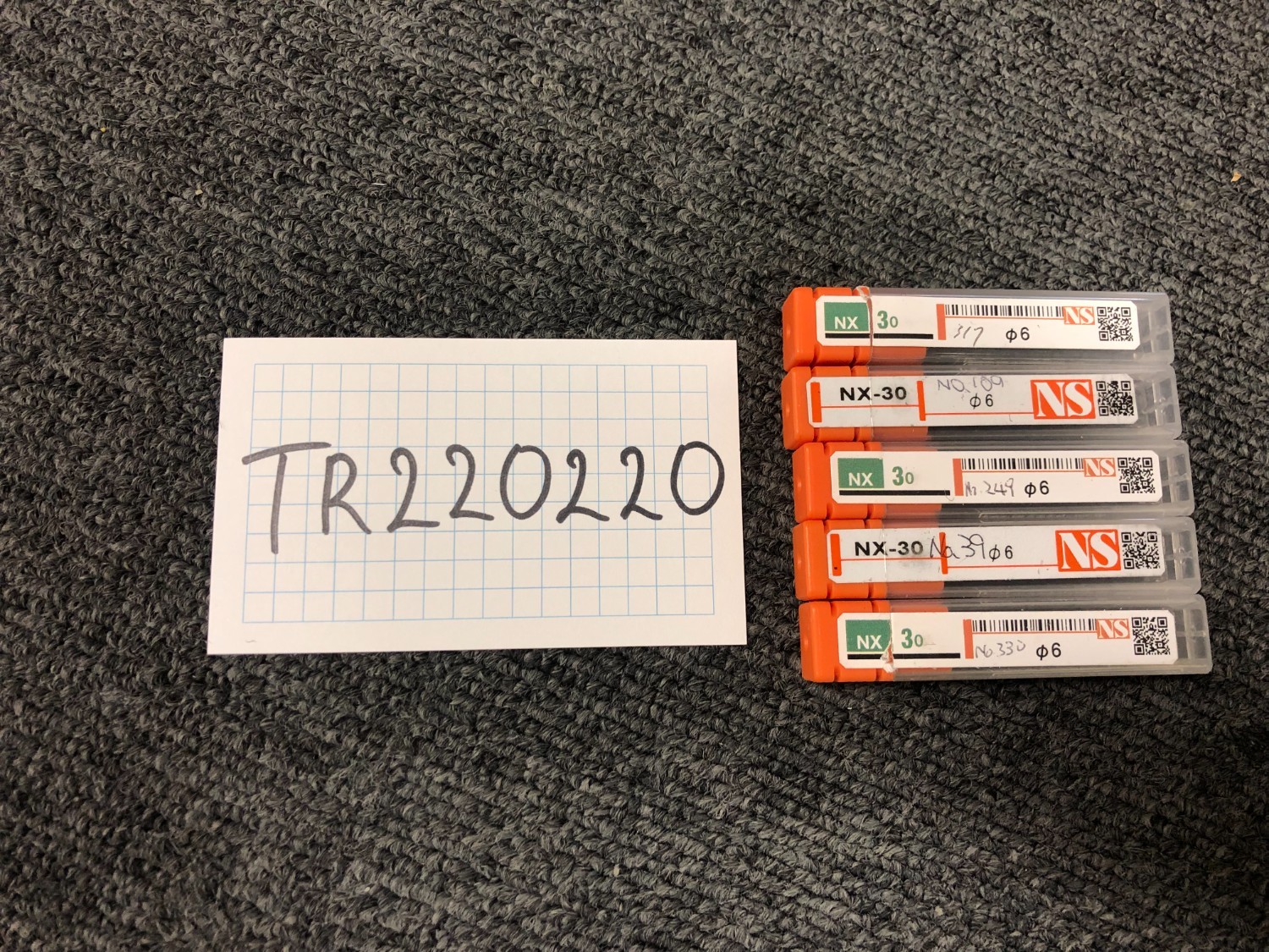 中古Other end mill 【リード30エンドミル】NX-30(φ6) NS/日進工具