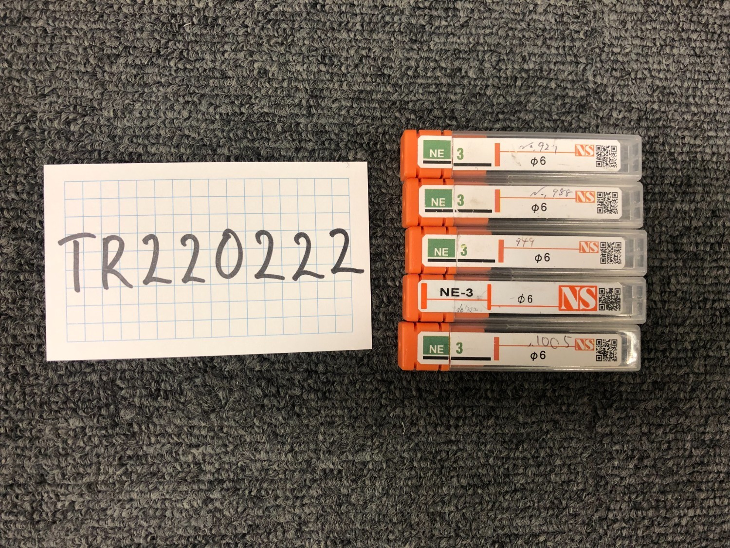 中古その他エンドミル 【パワーソリットエンドミル】NE-3(φ6) NS/日進工具