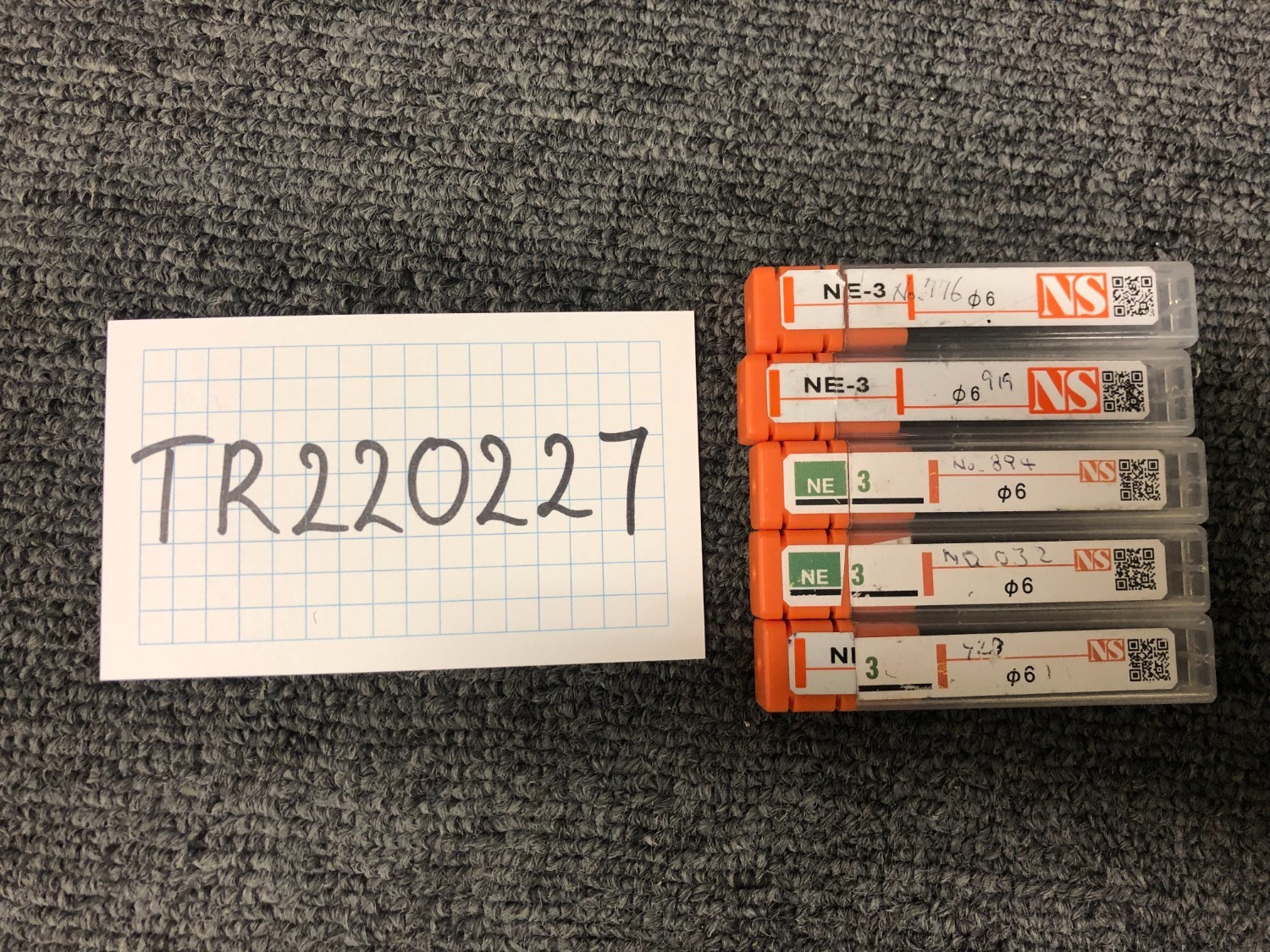 中古Other end mill 【パワーソリッドエンドミル】NE-3(φ6) NS/日進工具