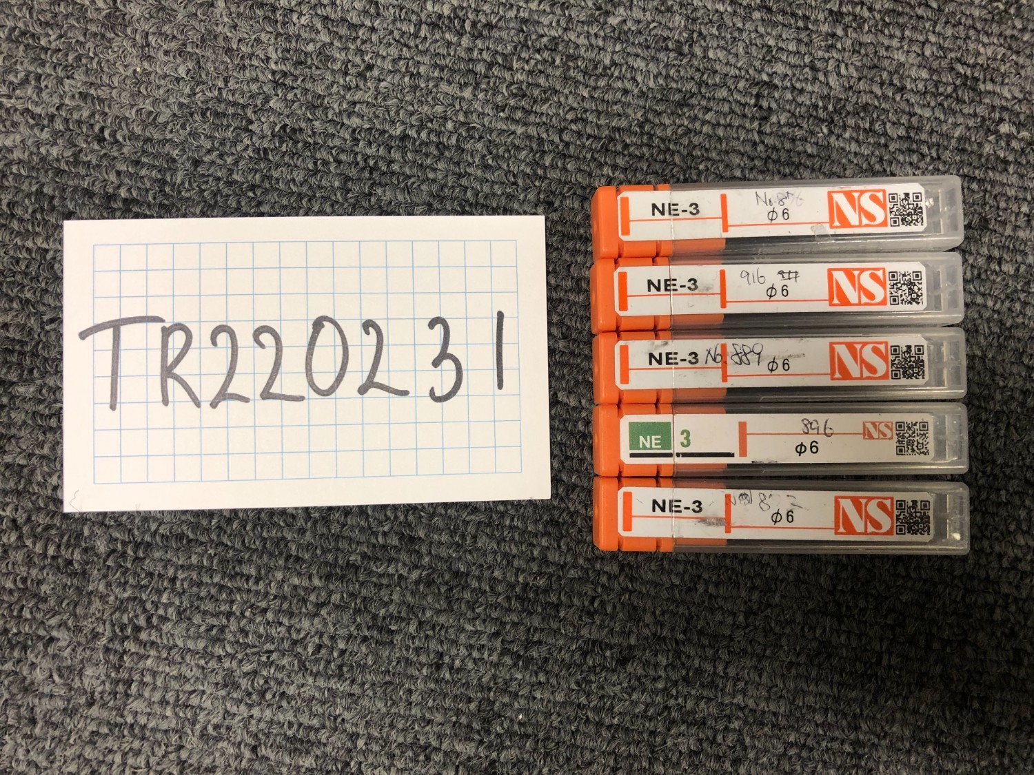 中古その他エンドミル 【パワーソリッドエンドミル】NE-3(φ6) NS/日進工具