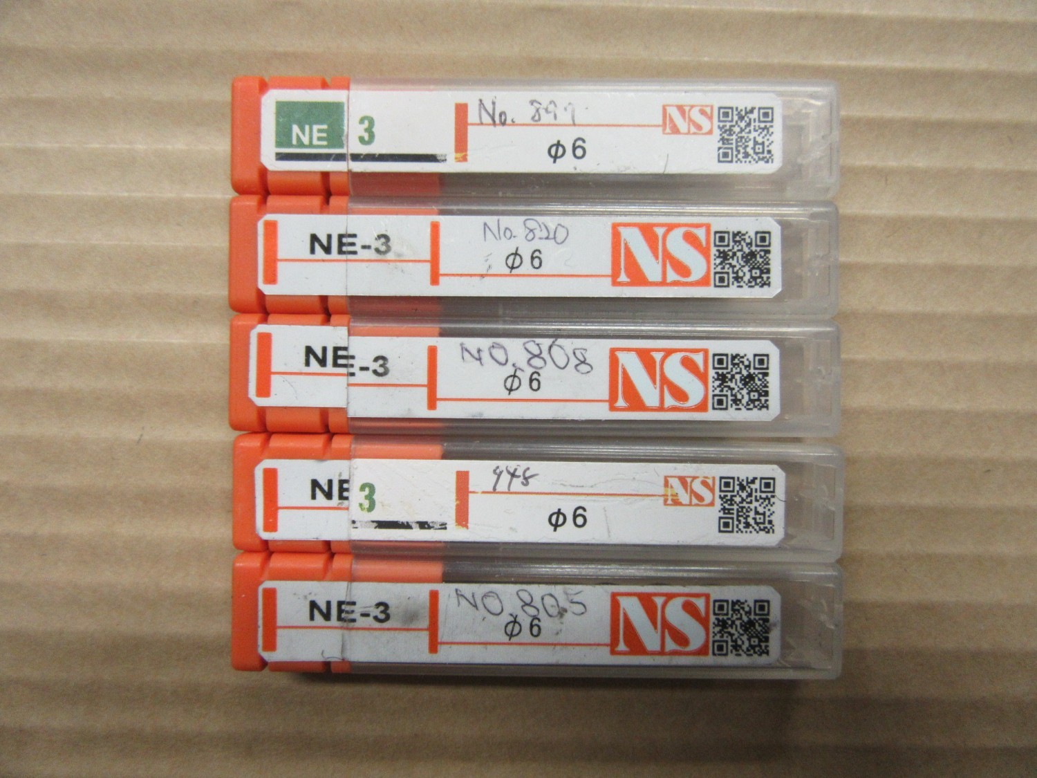 中古Other end mill パワーソリッドエンドミル NE3(φ6)  NS