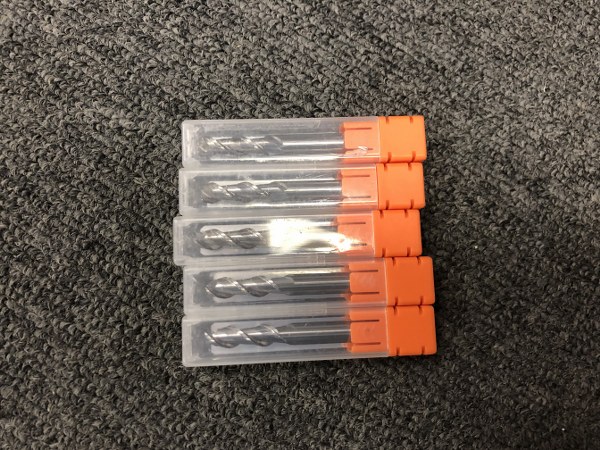中古エンドミル(スクエア) 【アルミ専用エンドミル】AL3D2（5本）φ6 NS/日進工具
