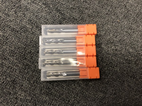 中古エンドミル(スクエア) 【アルミ専用エンドミル】AL3D2（5本）φ6 NS/日進工具