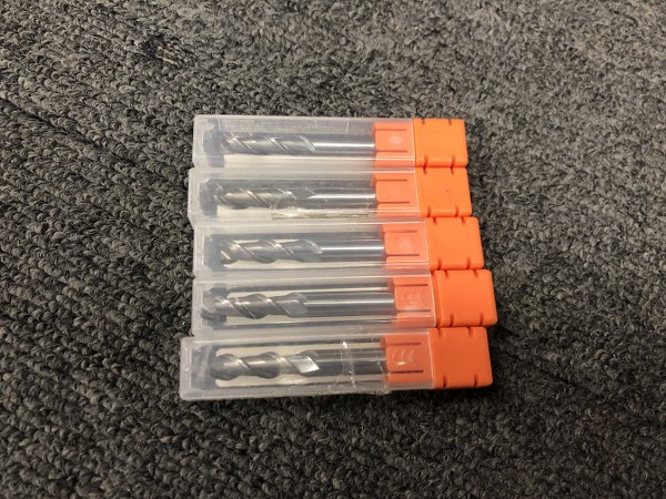 中古エンドミル(スクエア) 【アルミ専用エンドミル】AL3D2（5本）φ6 NS/日進工具