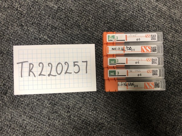 中古End mill [パワーソリッドエンドミル]1セット5個 NS/日進工具