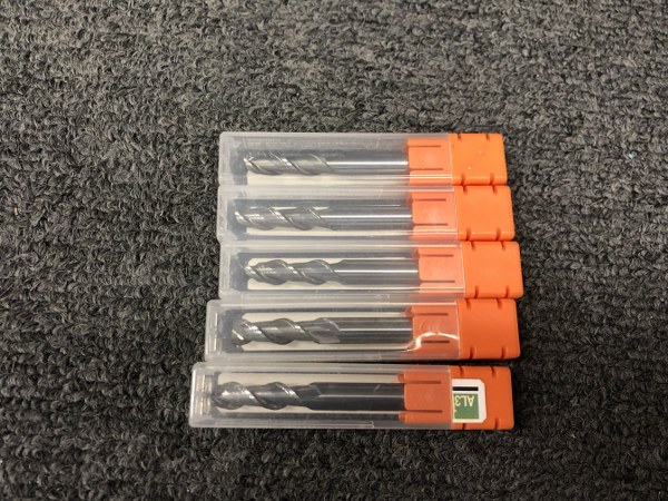 中古エンドミル(スクエア) 【アルミ専用エンドミル】AL3D2（5本）φ6 NS/日進工具