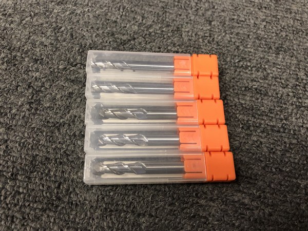 中古エンドミル(スクエア) 【アルミ専用エンドミル】AL3D2（5本）φ6 NS/日進工具