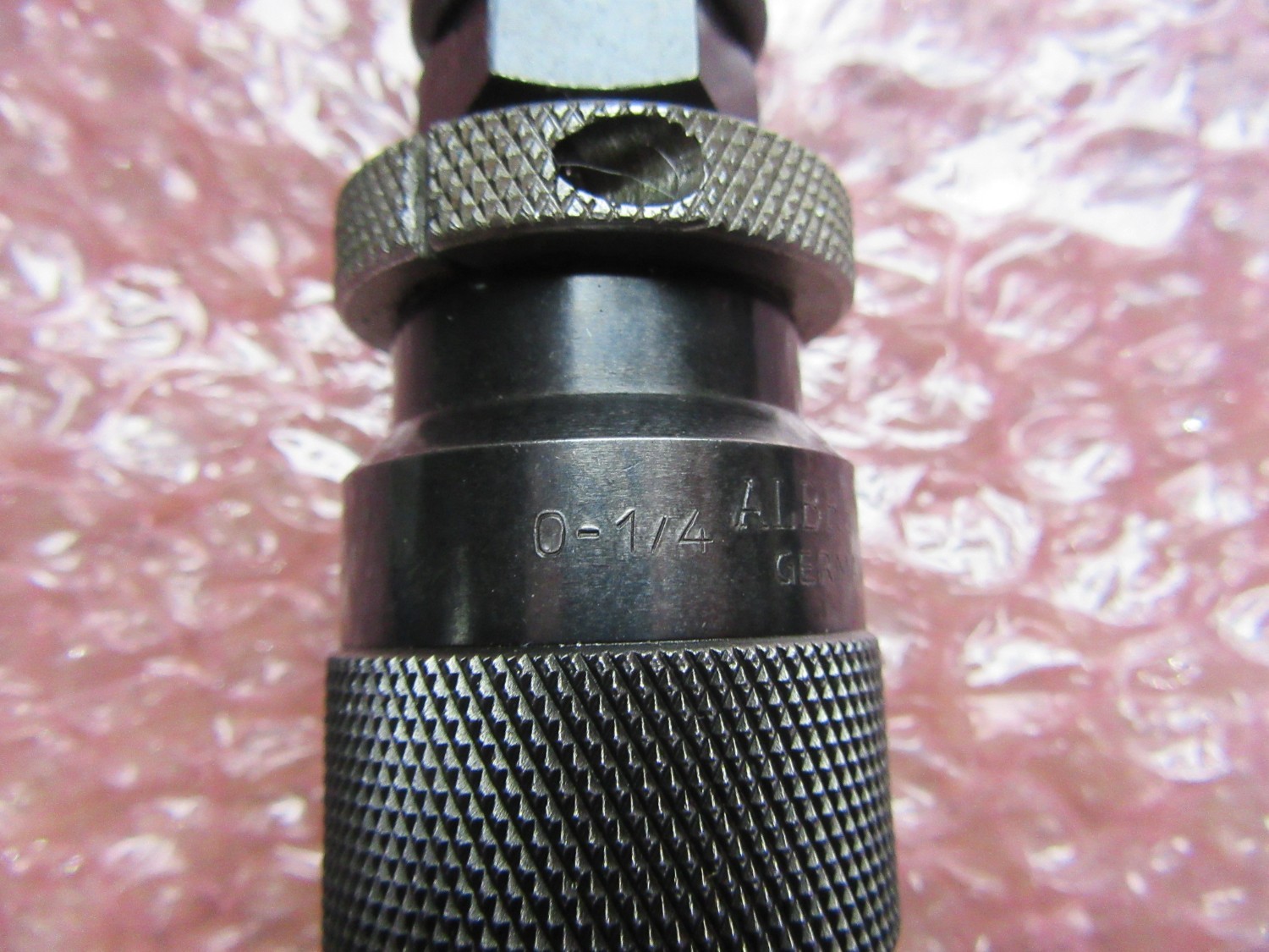 中古Straight drill ドリルチャック  0-6.5(0-1/4) φ25  ALBRECHT