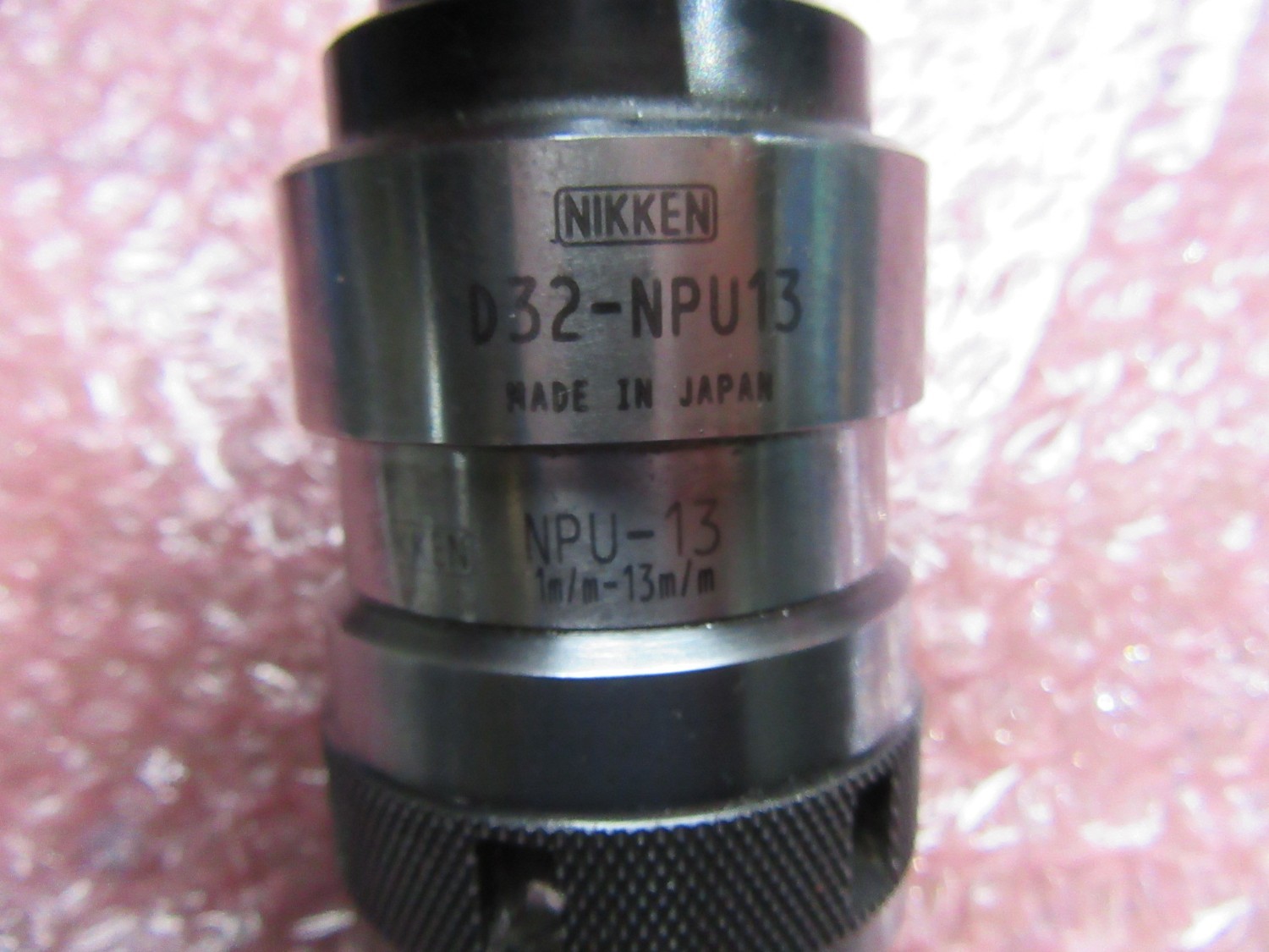 中古Straight drill NPUドリルチャック D32-NPU13 φ32　 NIKKEN