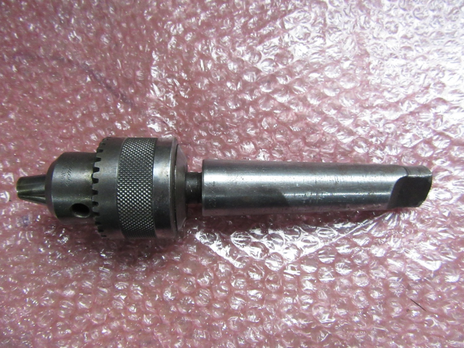 中古Straight drill [ドリルチャック]MT3 GLOBE TRADE MARK