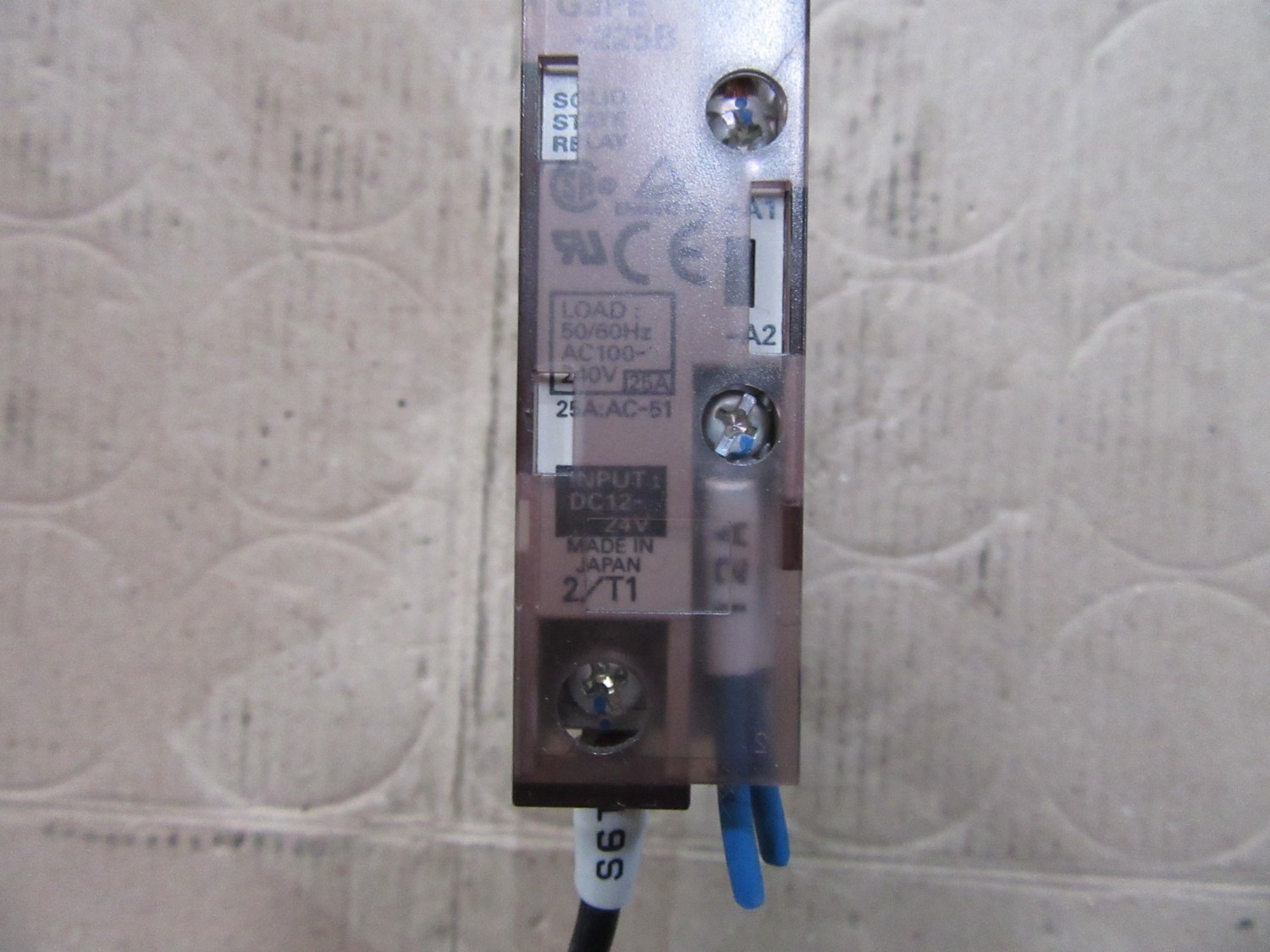 中古その他 ヒータ用ソリッドステート・リレーG3PE-225B  オムロン