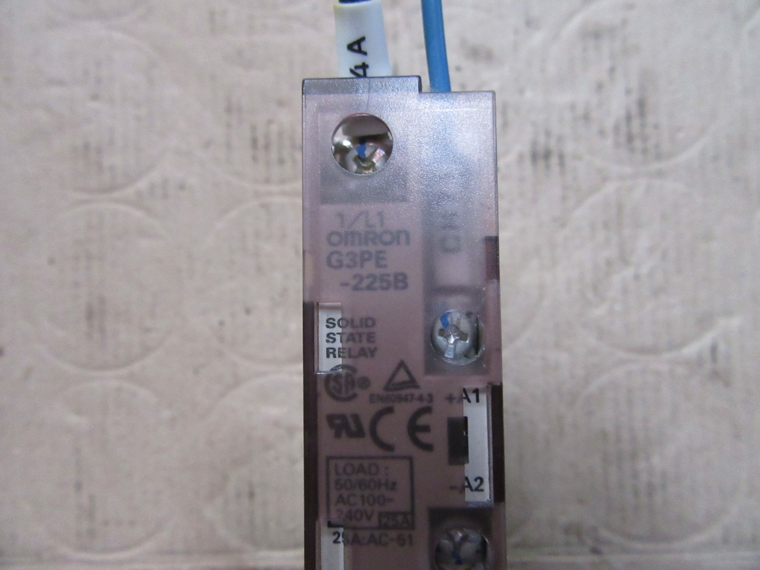 中古その他 ヒータ用ソリッドステート・リレーG3PE-225B オムロン