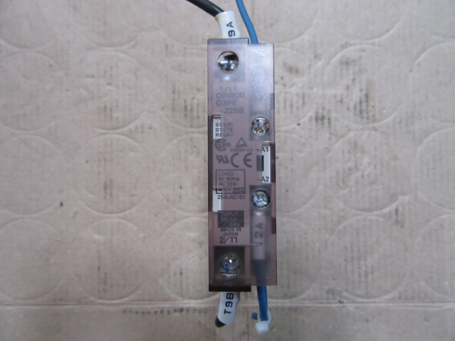 中古その他 ヒータ用ソリッドステート・リレーG3PE-225B  オムロン