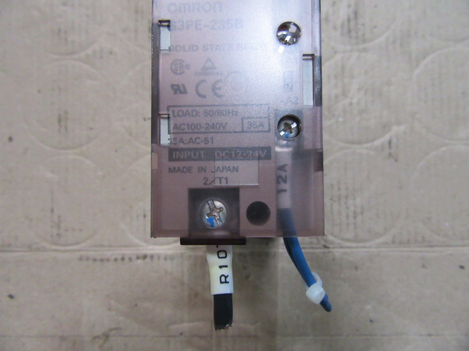 中古Other ヒータ用ソリッドステート・リレー OMRON