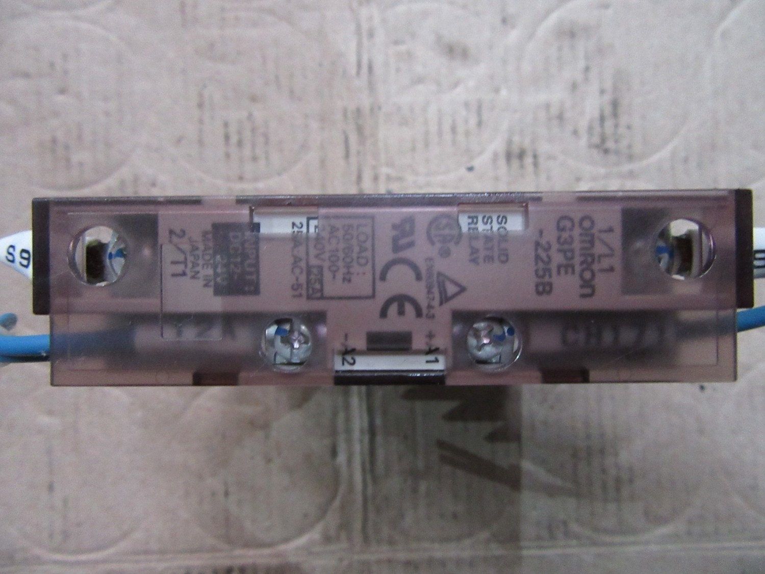 中古Other 【ヒータ用ソリッドステート】  G3PE-225B  25A:AC-51 オムロン/OMRON