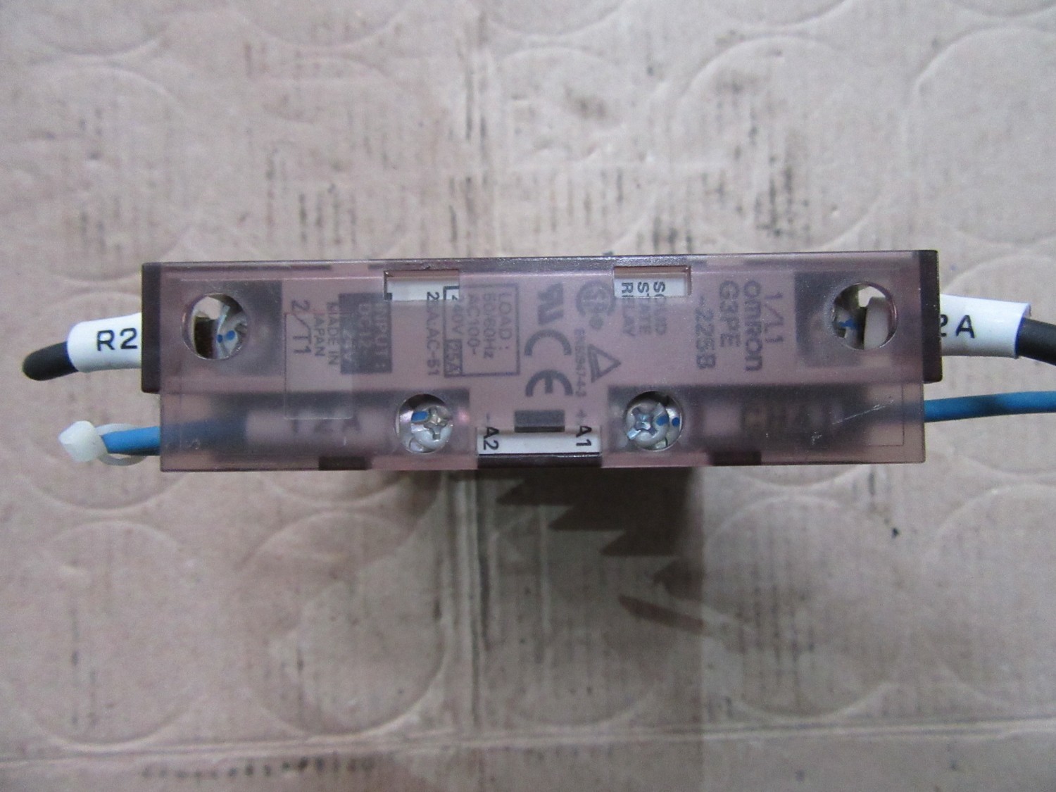 中古Other 【ヒータ用ソリッドステート】  G3PE-225B  25A:AC-51 オムロン/OMRON