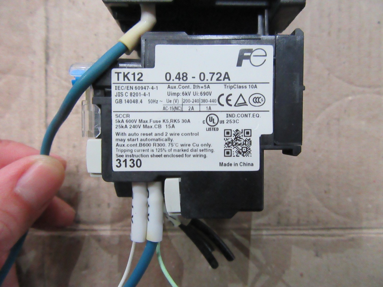 中古その他 【ヒートエレメント】 TK12  0.48-072A 富士電機/FUJI ELECTRIC