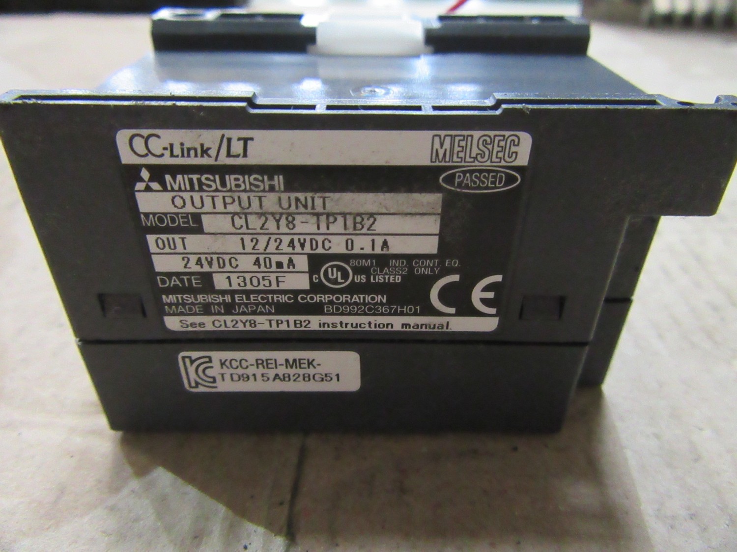 中古その他 【リモートI/Oユニット】　CL2Y8－TP1B2 三菱/MITSUBISHI