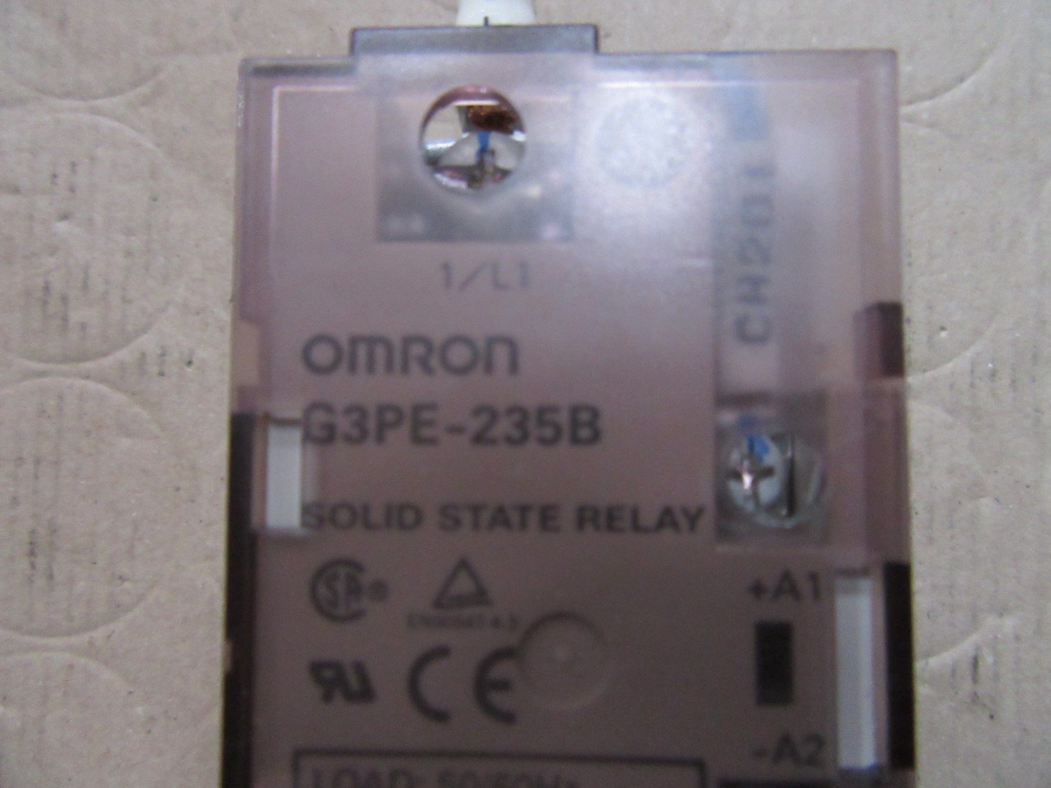 中古その他 【ヒータ用ソリッドステート】  G3PE-235B  35A:AC-51  オムロン/OMRON