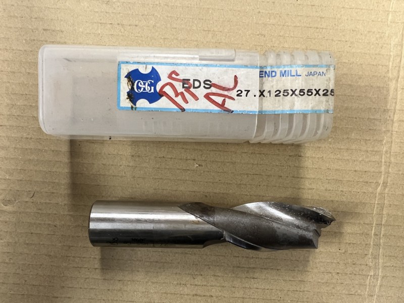 中古End mill(Square) 【コバルトハイススクエアエンドミル 2刃】EDS OSG オーエスジー