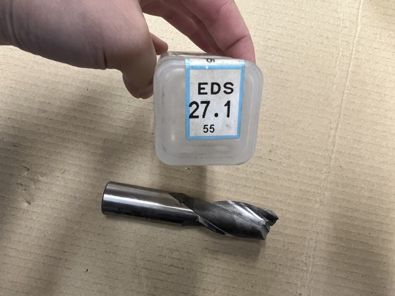 中古End mill(Square) 【コバルトハイススクエアエンドミル 2刃】EDS OSG オーエスジー