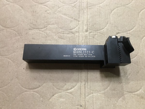 中古その他バイト 【溝入れ用ホルダ】KGDSL2525-C  京セラ/Kyocera