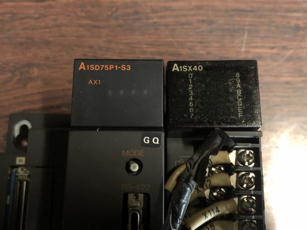 中古Special deals・Set etc 【シーケンサ】A1SD75P1-S3/A1SX40 三菱/MITSUBISHI