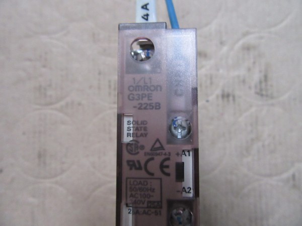 中古その他 「ヒータ用ソリッドステート・リレー」G3PE-225B オムロン/OMRON