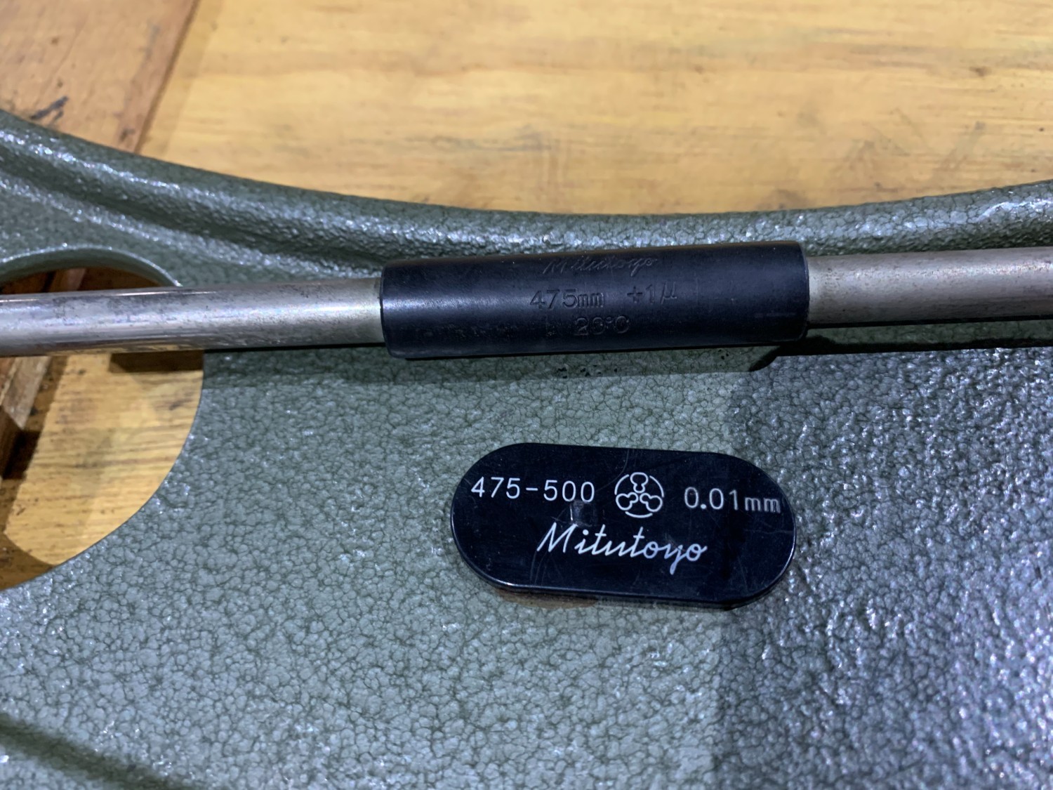 中古Outside micrometer 【外側マイクロメーター】 測定範囲：475～500ｍｍ ミツトヨ/Mitutoyo