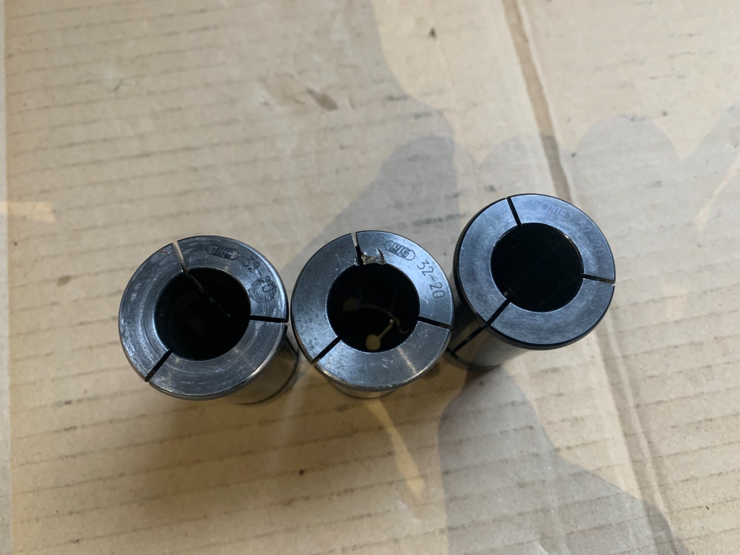 中古Straight collet 【ストレートコレットセット】 １セット3個　32-20 BIG/ビッグ