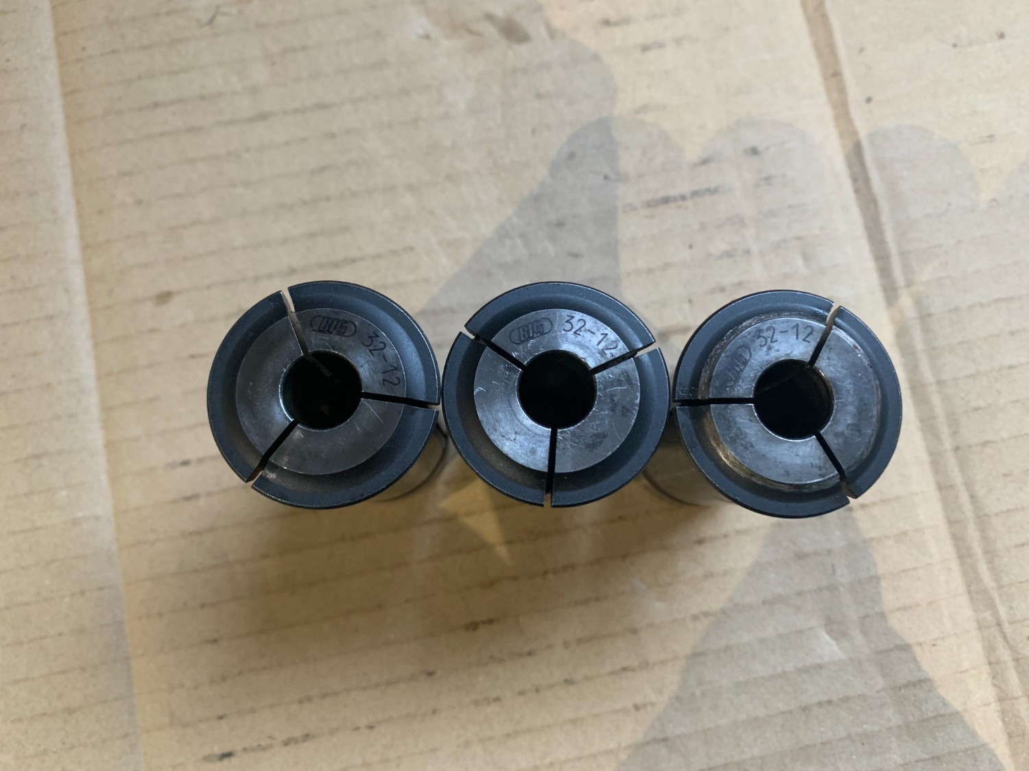 中古Straight collet  【ストレートコレットセット】 １セット3個　32-12　 BIG/ビッグ