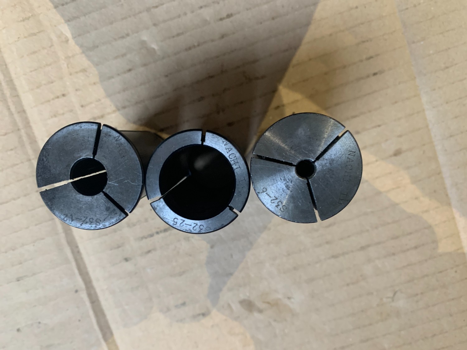 中古Straight collet 【ストレートコレットセット】 １セット3個　S32(φ６,φ25,φ12) BIG/ビッグ