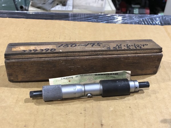 中古Micrometer 「棒形内側マイクロメータ 」133-147（IM-175） ミツトヨ/Mitutoyo