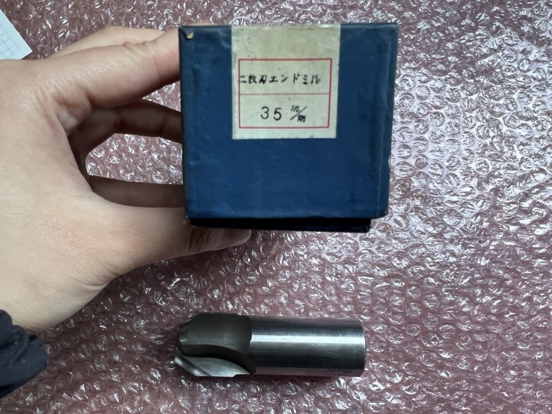 中古タップ 【2枚刃エンドミル】35m/m TRADE EIKO MARK