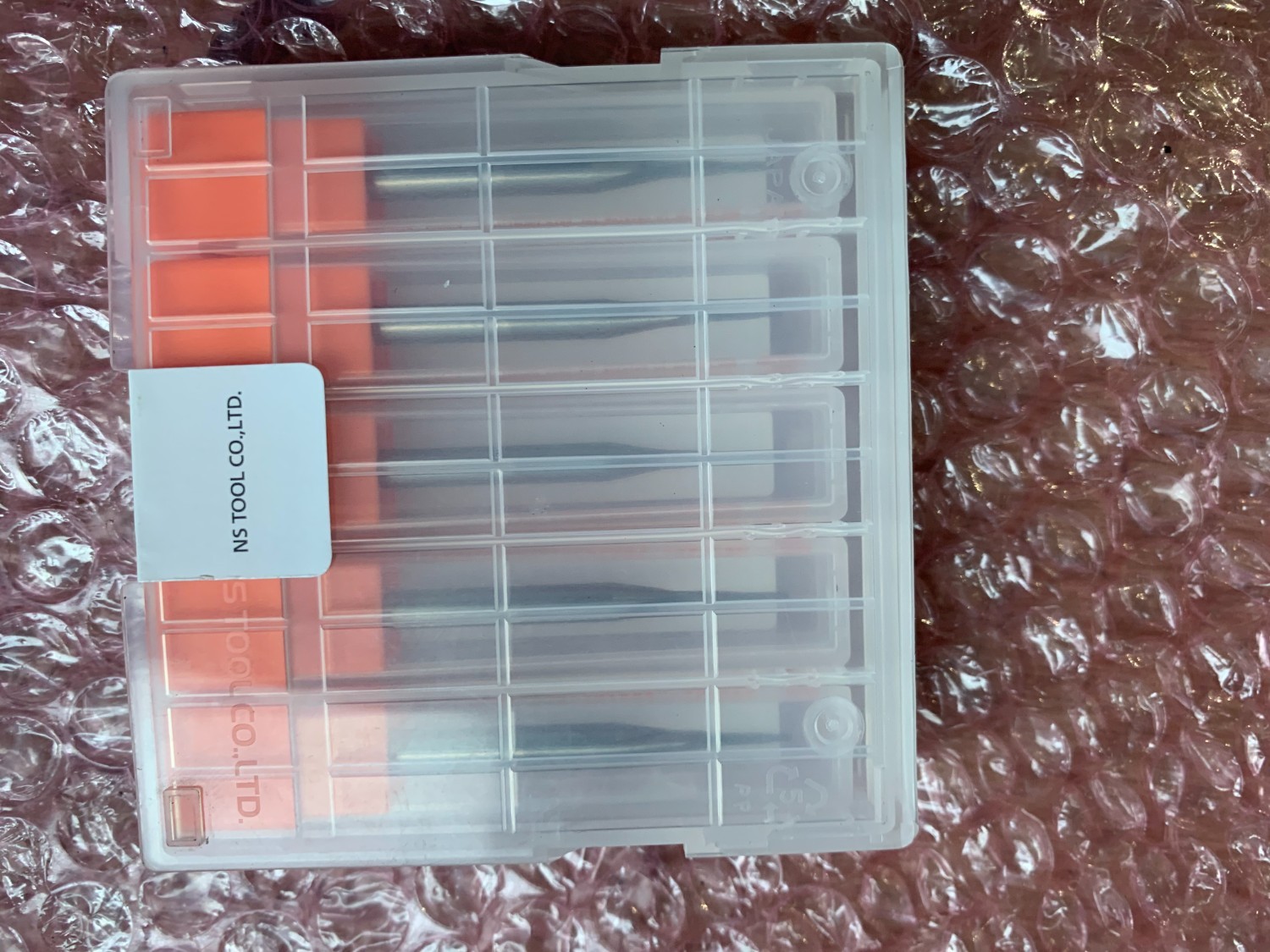 中古Other end mill 【エンドミルセット】　NRF4-φ0.8x3x8 セット5個　 NS/日進工具