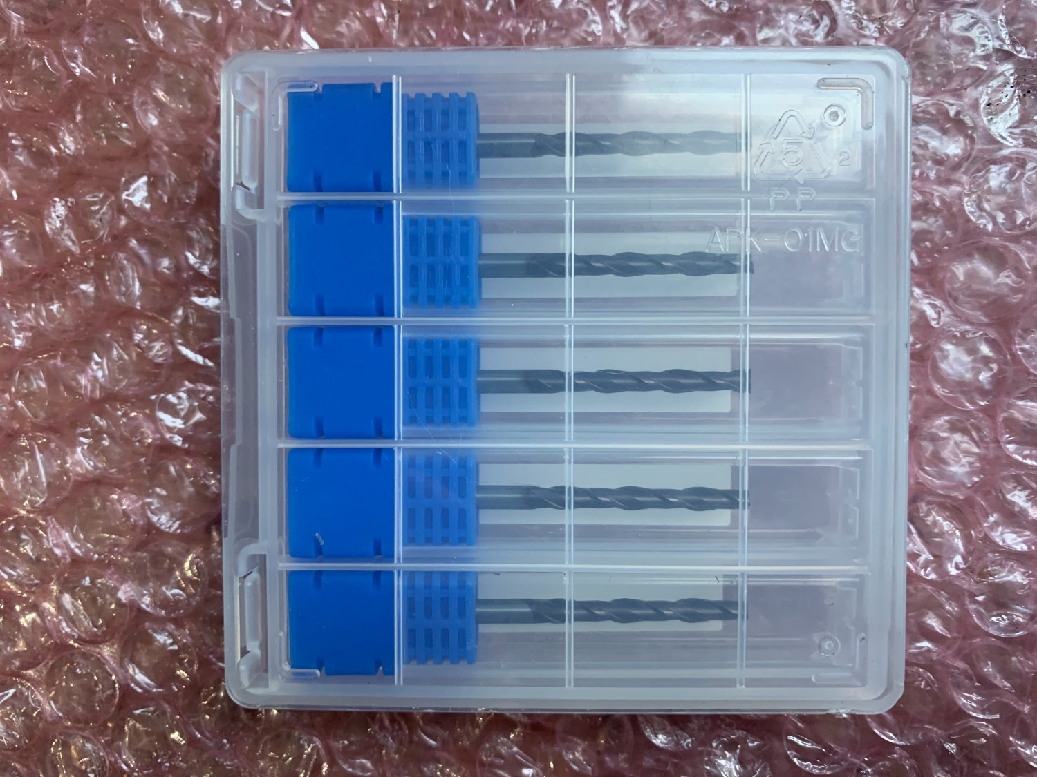 中古Other end mill 【エンドミルセット】 EX-MG-EDLL-3 (3x50x22x3) セット5個　  OSG オーエスジー