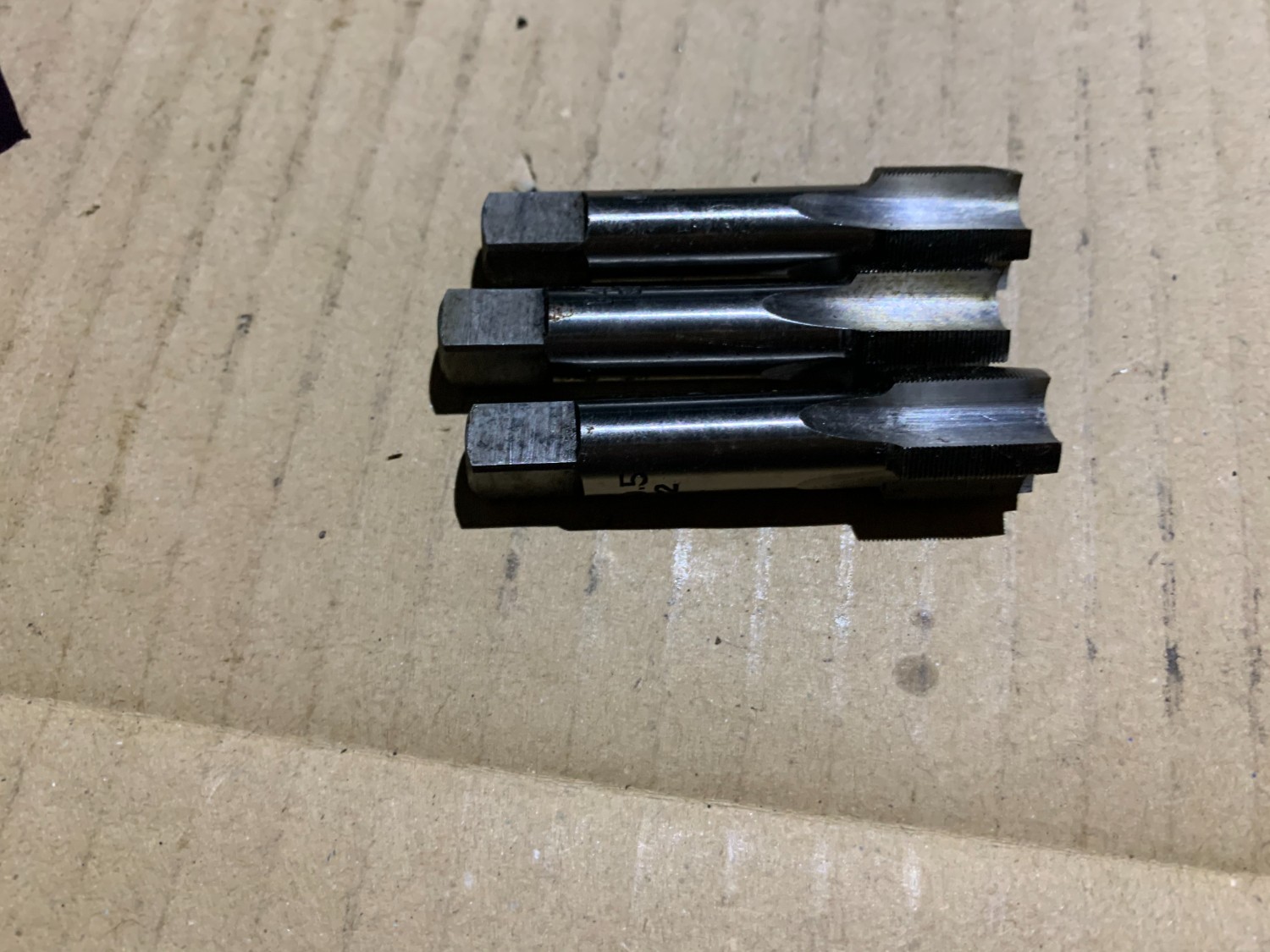 中古タップ  【ハンドタップ】（3本）14M0.5 (SKS2)   OSG オーエスジー