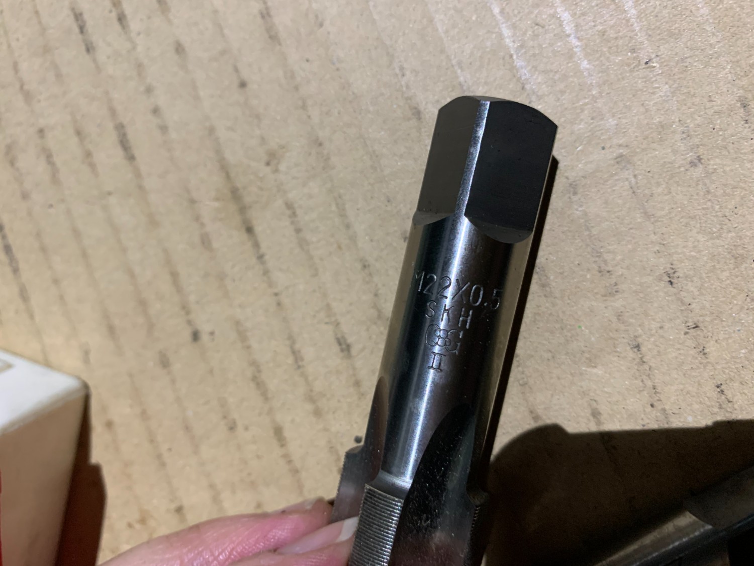 中古タップ 【ハンドタップ】（3本） M22x0.5  (SKH)   OSG オーエスジー