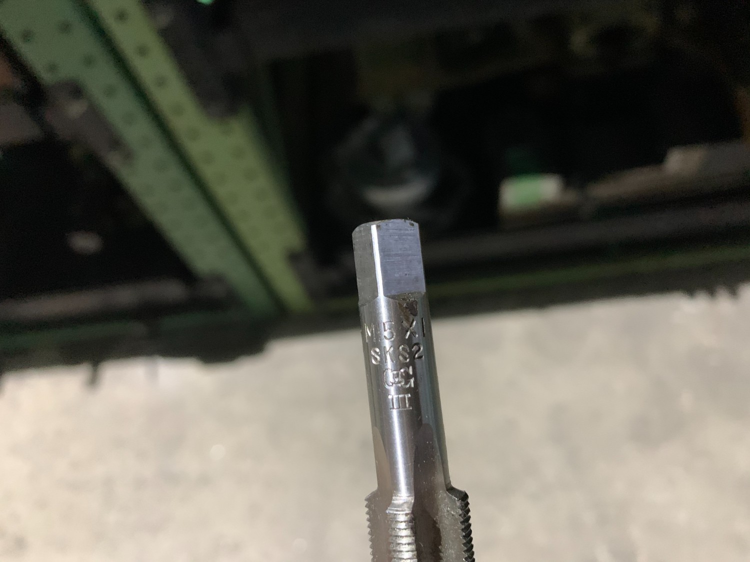 中古Tap  【ハンドタップ】（3本）M5x1 (SKS2) OSG オーエスジー