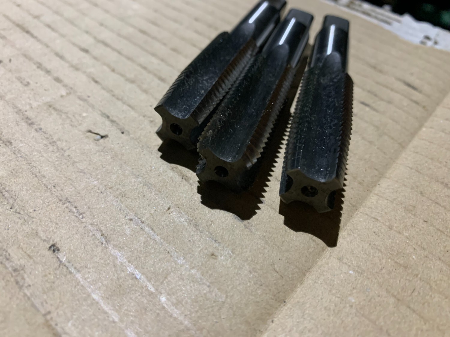 中古Tap 【ハンドタップ】（3本）M18x2 (SKS2) OSG オーエスジー