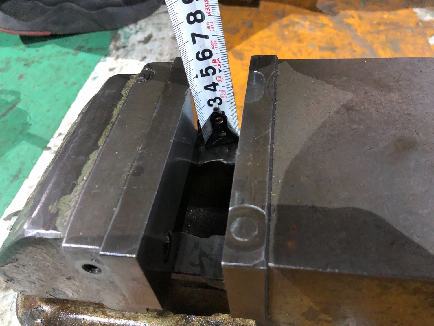 中古Hydraulic vise 油圧バイス TAKEDA