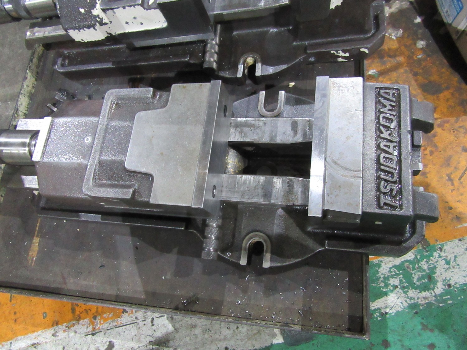 中古Hydraulic vise 油圧バイス  TAKEDA
