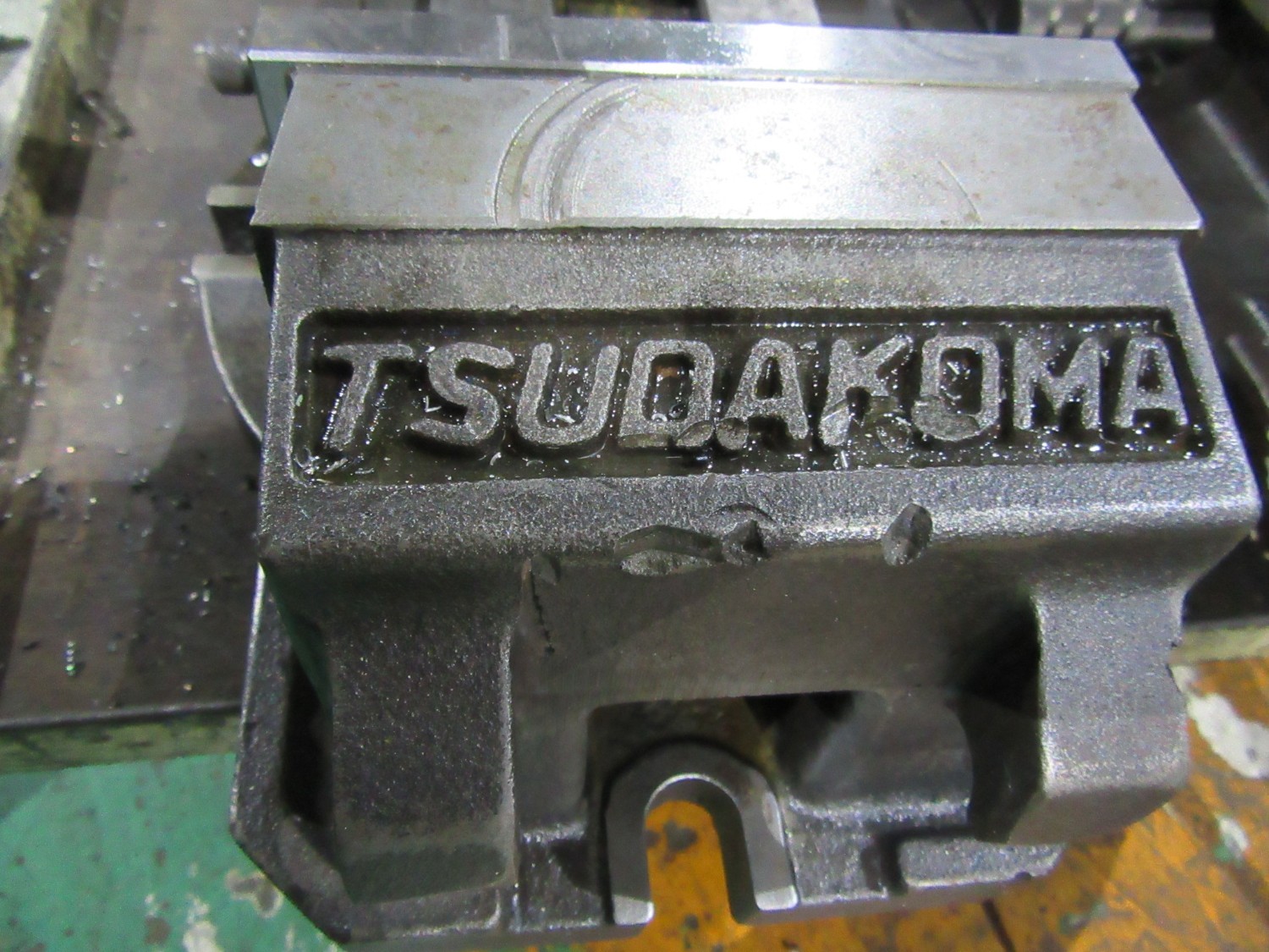 中古Hydraulic vise 油圧バイス  TAKEDA