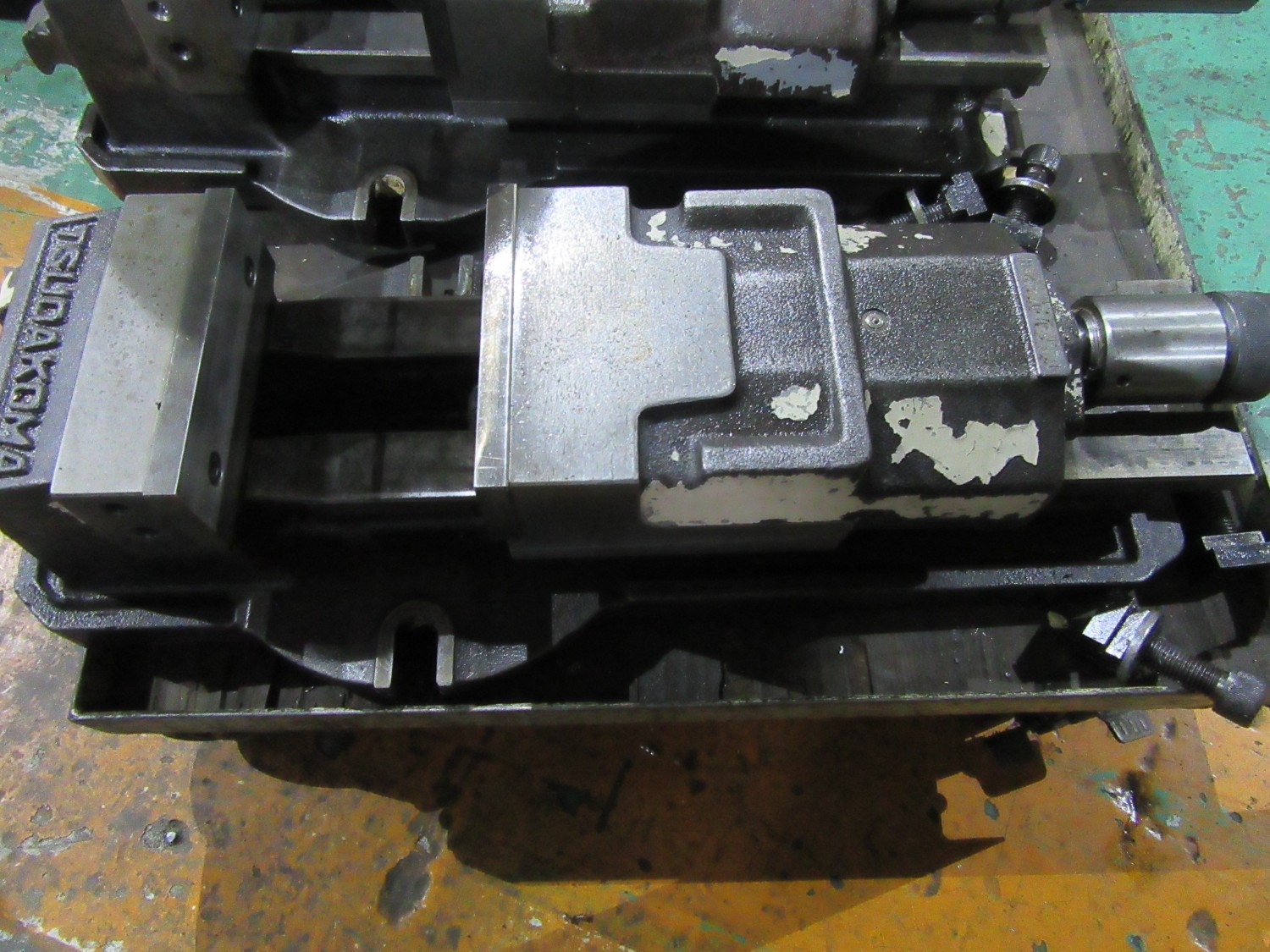 中古Hydraulic vise 油圧バイス TAKEDA 