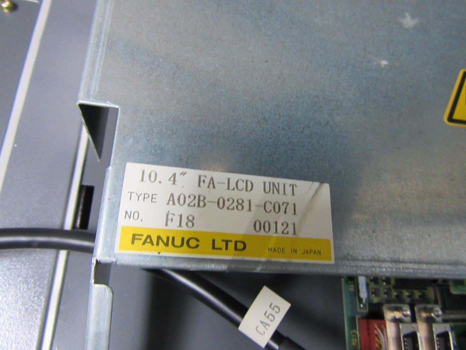 中古Other 【モニター】 A02B-0281-C125/TBR +  A02B-0281-C071(F18)   FANUC/ファナック