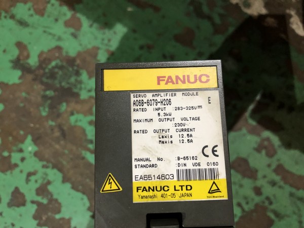 中古その他 「サーボアンプモジュール モータードライバ」A06B-6079-H206 FANUC/ファナック