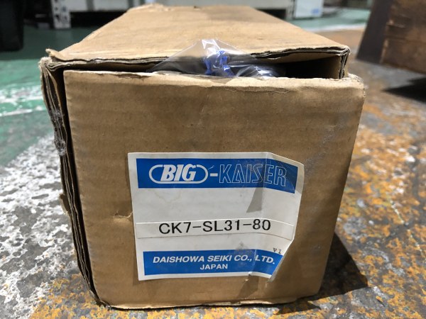 中古Other tools holder [CKサイドロックアダプタ]CK7-SL31-80 大昭和精機/BIG DAISHOWA