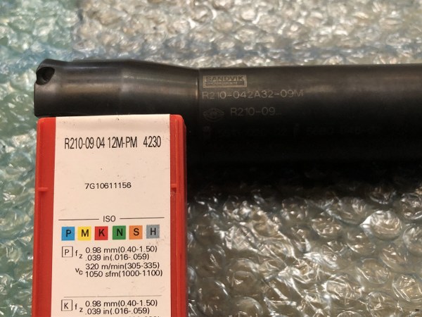 中古Other Screw tools 【正面フライスカッター】コロミル210　R210-042A32-09M サンドビック/Sandvik