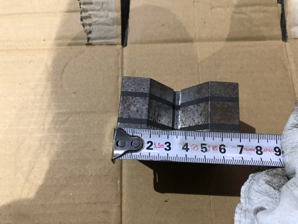 中古Magnet Product(Chuck and Demagnetizer etc.) [マグネットVブロック]KMV-50C KANETEC/カネテック