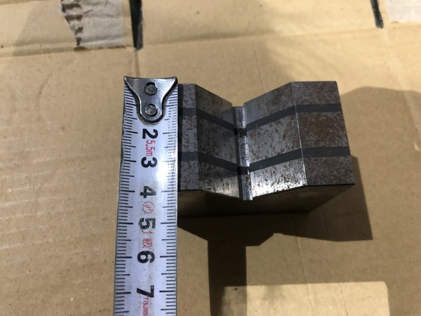 中古Magnet Product(Chuck and Demagnetizer etc.) [マグネットVブロック]KMV-50C KANETEC/カネテック